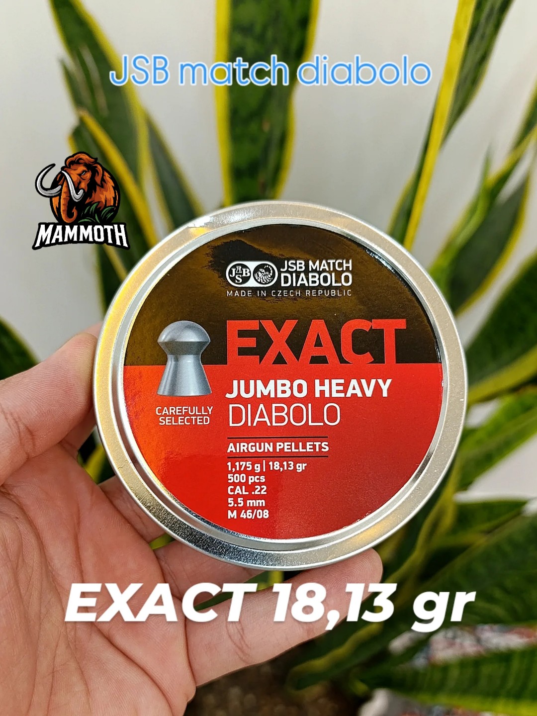 ساچمه جی اس بی ۱۸ گرین jsb 18,13 gr