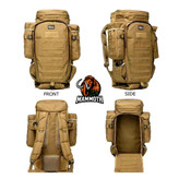 دارای چندین جایگاه حمل لوازم